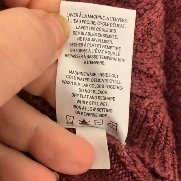 Reitmans Dusty Rose Knit Sweater - Picture 8 of 8